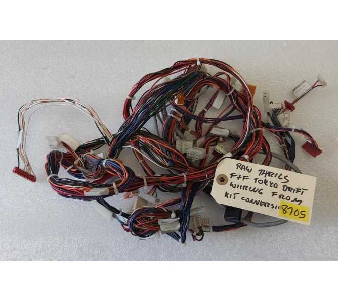 Clone of RAW THRILLS THE FAST & THE FURIOUS: TOKYO DRIFT Arcade Game WIRING from CONVERSION Kit #8705 