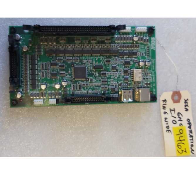 SEGA OPERATION GHOST Arcade Game IO Board #837-14572 (9463)  