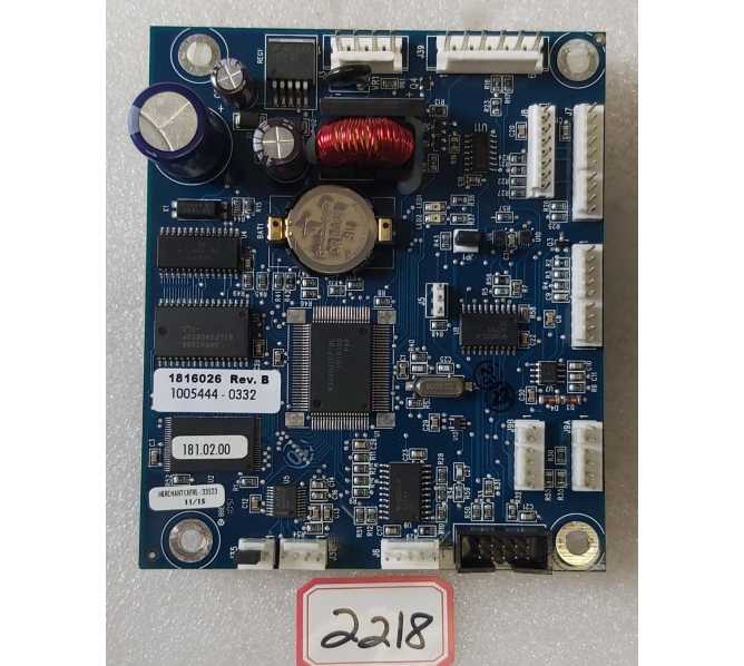 Crane National 181, 180 Vending Machine MERCHANT CONTROL Board #1816006 (2218)