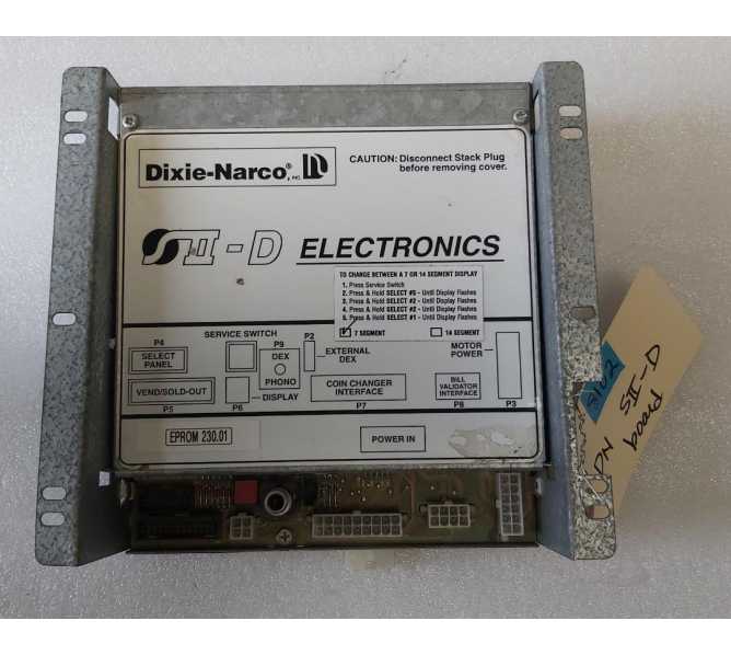 DIXIE NARCO SII-D Vending Machine MAIN CONTROL Board #8102 