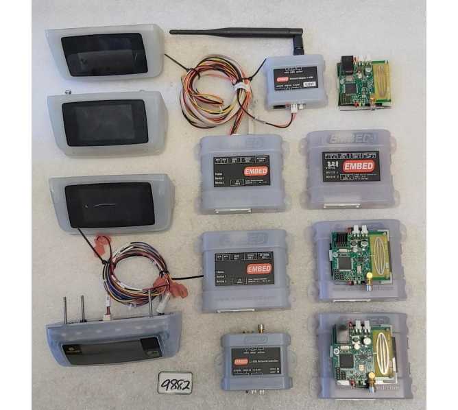 EMBED CASHLESS SYSTEM CARD READER SENDER Lot #9882