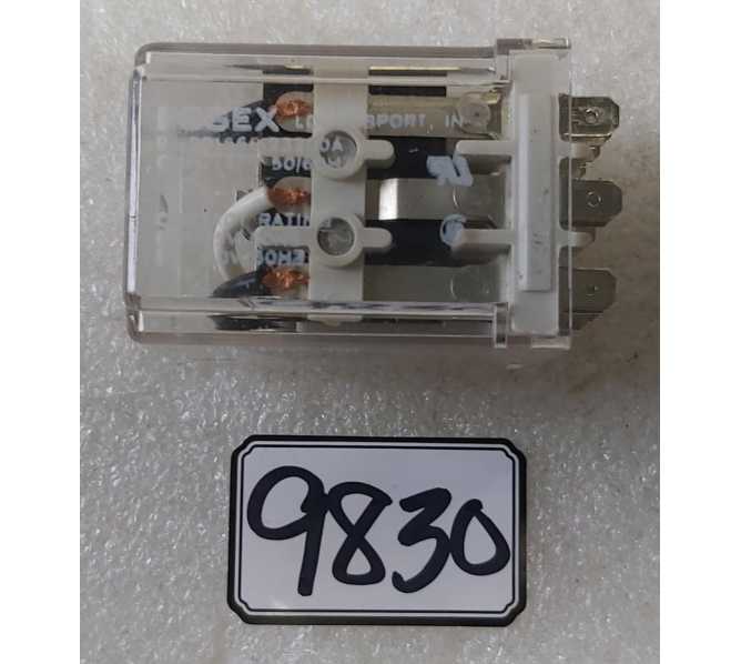Essex 93-201666-23200A 11 Blade 120V-AC Relay D390718 (9830)