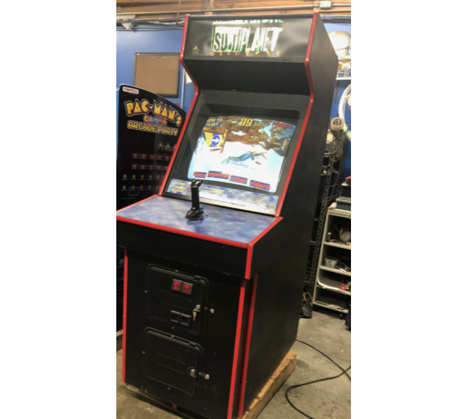 GAELCO SURF PLANET Upright Arcade Game