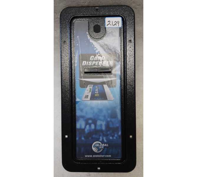 GLOBAL VR Arcade Game PLAYER CARD DISPENSER Unit 12V w DOOR (2129)