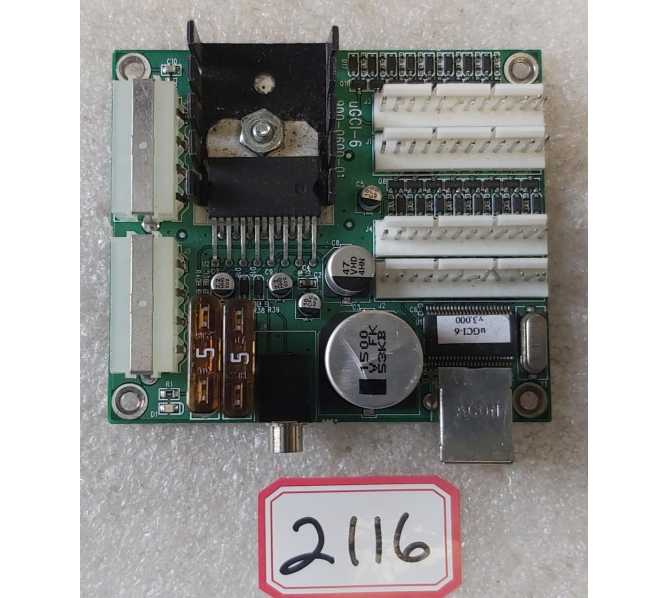 GLOBAL VR BREEDER'S CUP Arcade Game IO Board #900-0600901 (2116)