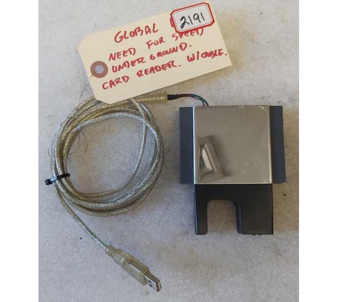  GLOBAL VR NEED FOR SPEED Arcade Game CARD READER w CABLE (2191) 