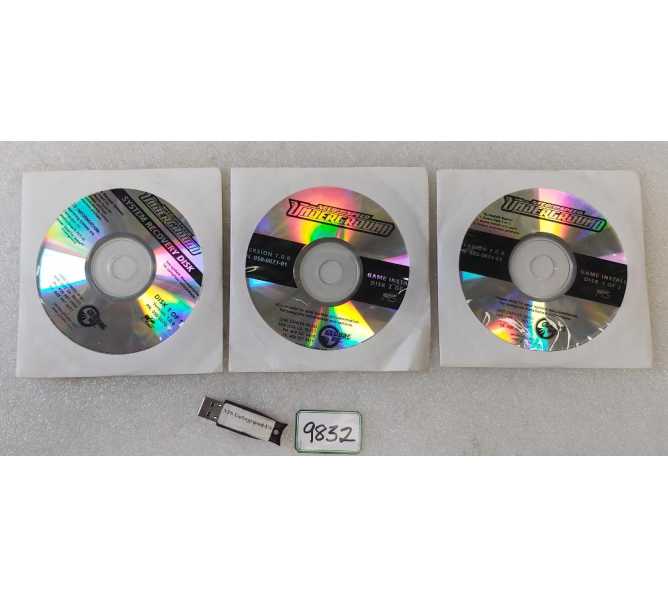 GLOBAL VR NEED FOR SPEED UNDERGROUND Arcade Game SOFTWARE & DONGLE