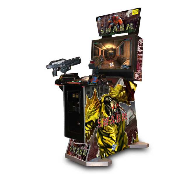 GLOBAL VR THE SWARM 2D Arcade Game CONVERSION Kit for 32 in & 42 in Cabinets #9449-2