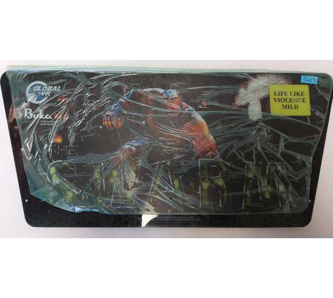 GLOBAL VR THE SWARM Arcade Machine Game PLEXIGLASS HEADER MARQUEE TOPPER #5417 for sale 