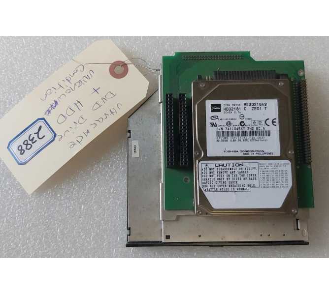 GLOBAL VR ULTRACADE Arcade Game HARD DRIVE & CD-ROM DRIVE (2388) -