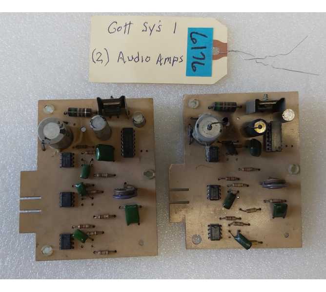 GOTTLIEB SYSTEM 1 Pinball AUDIO AMP Board #6176