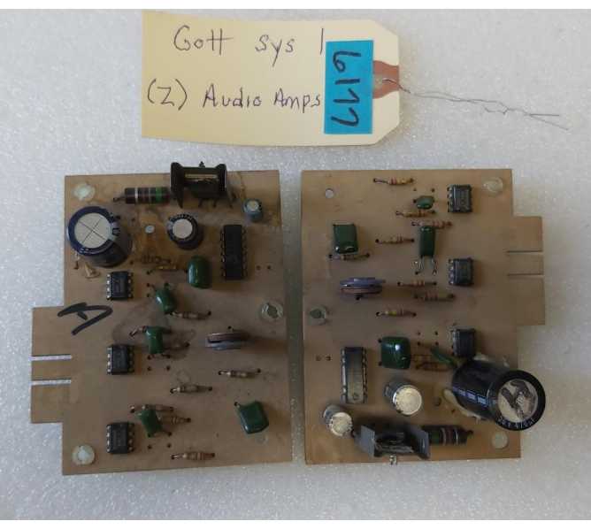 GOTTLIEB SYSTEM 1 Pinball AUDIO AMP Board #6177