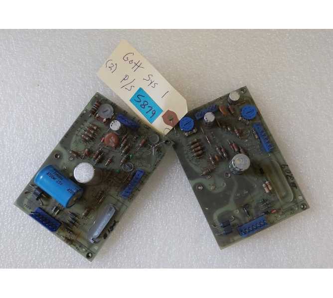 GOTTLIEB SYSTEM 1 Pinball POWER SUPPLY Board #5879  