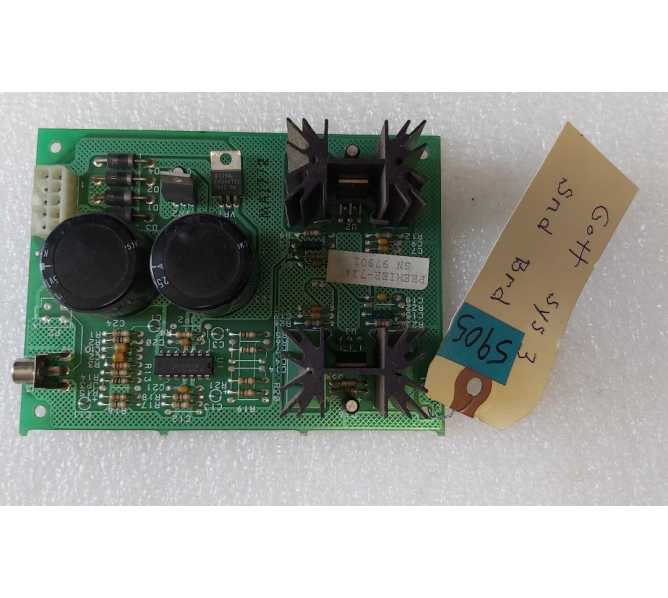GOTTLIEB SYSTEM 3 Pinball SOUND AMP Board #5905 