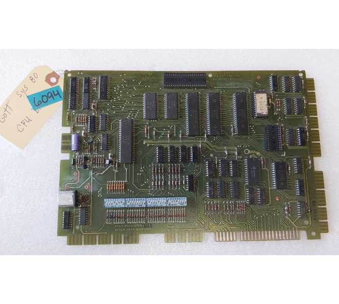 GOTTLIEB SYSTEM 80 Pinball CPU Board #6094