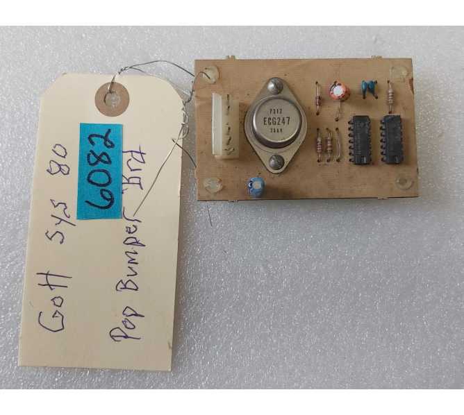 GOTTLIEB SYSTEM 80 Pinball POP BUMPER Board #6082