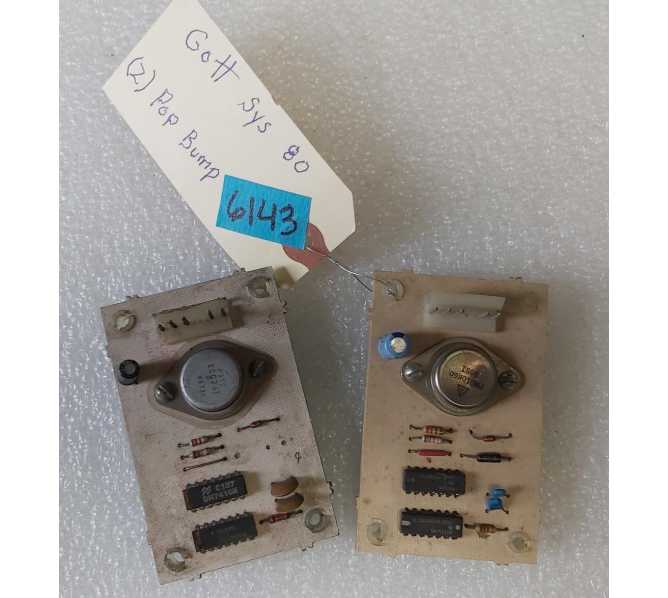 GOTTLIEB SYSTEM 80 Pinball POP BUMPER Board #6143