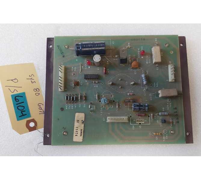 GOTTLIEB SYSTEM 80 Pinball POWER SUPPLY Board #6104