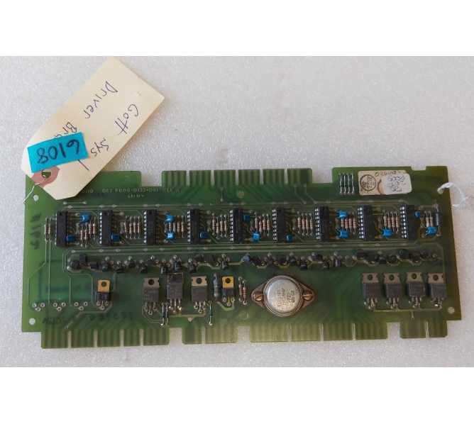 GOTTLIEB System 1 Pinball DRIVER Board - #6108