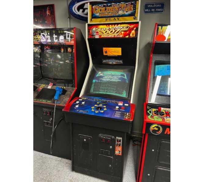 INCREDIBLE TECHNOLOGIES GOLDEN TEE COMPLETE (29 18 Hole Courses) / SILVER STRIKE BOWLING COMBO Arcade Game for sale  