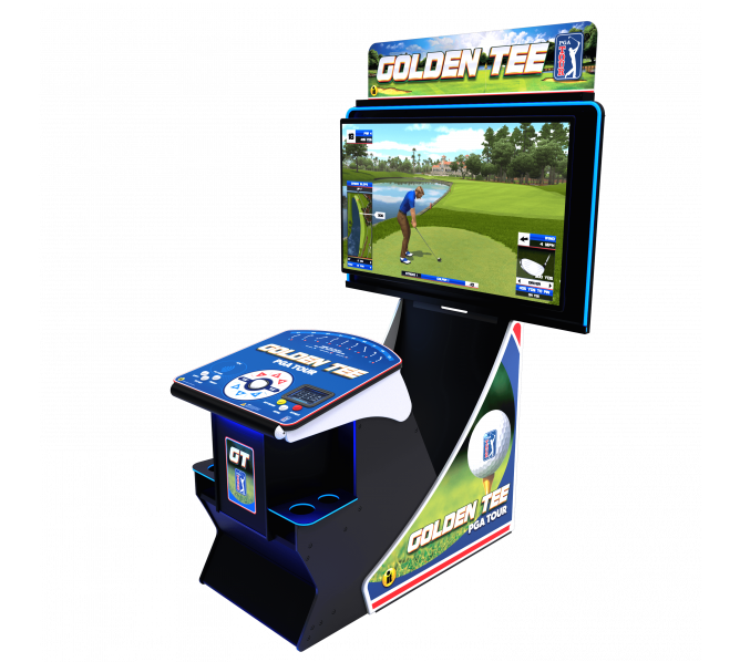 IT GOLDEN TEE PGA TOUR 2022 Home Edition – Deluxe Arcade Game for sale 