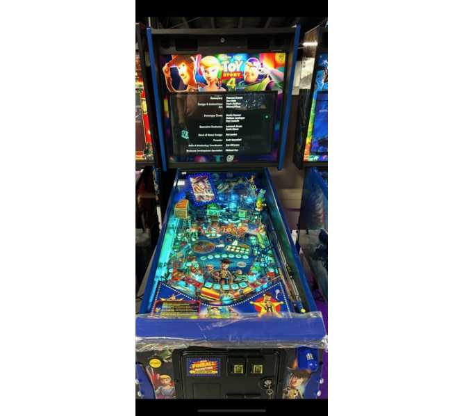 JERSEY JACK PINBALL TOY STORY 4 LE Pinball Machine for sale  