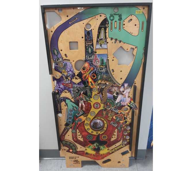 JERSEY JACK PINBALL WIZARD OF OZ WOZ Pinball Machine Playfield Production Reject #7151 