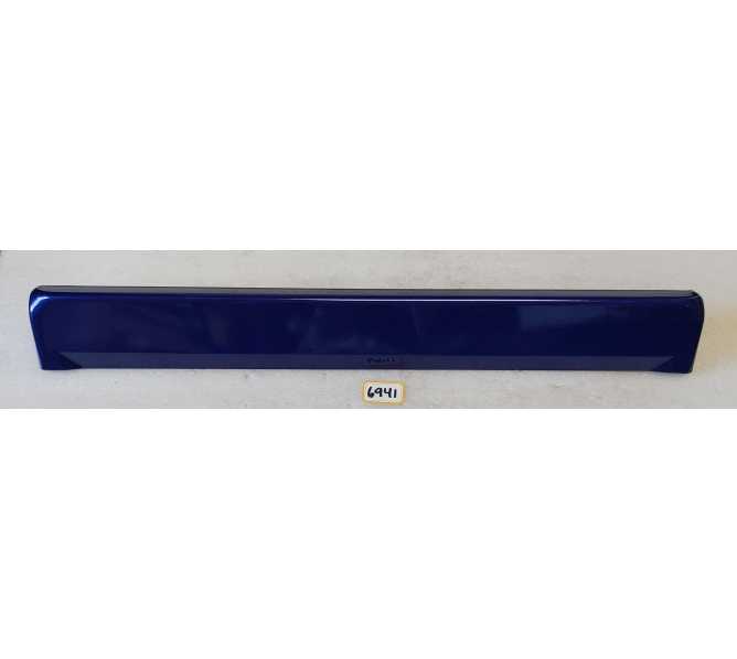 JERSEY JACK WILLY WONKA Pinball METALLIC BLUE LOCKDOWN BAR #10-005027-09 (6941) 