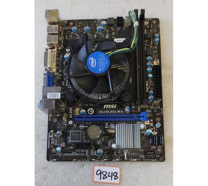 JERSEY JACK WIZARD OF OZ WOZ Pinball Game MOTHERBOARD #15-000000-01 (9848)