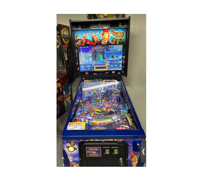 JJP WILLY WONKA & THE CHOCOLATE FACTORY LE Pinball Machine Game for sale - 166 Plays 