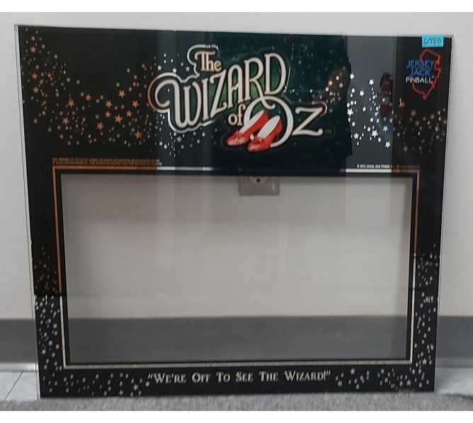 JJP WIZARD OF OZ Pinball Machine Backglass Backbox Artwork #60-0003-02 (6780) PRODUCTION REJECT