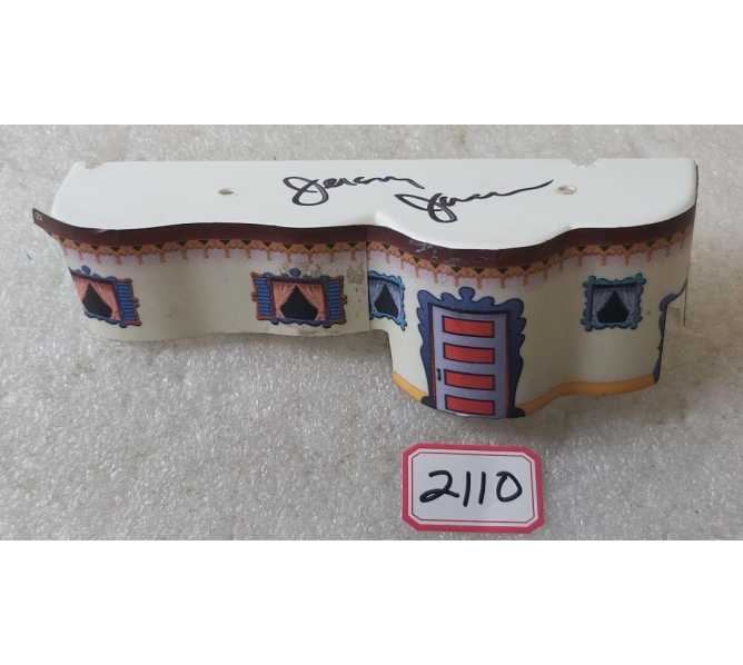 JJP WIZARD OF OZ Pinball Machine MUNCHKIN HUT BASE MOLDED Plastic #32-0003-00 (2110) 