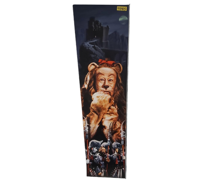 JJP WOZ Wizard of OZ Pinball Machine Backbox Head DECAL Right Side #61-6002-00 (9385) 