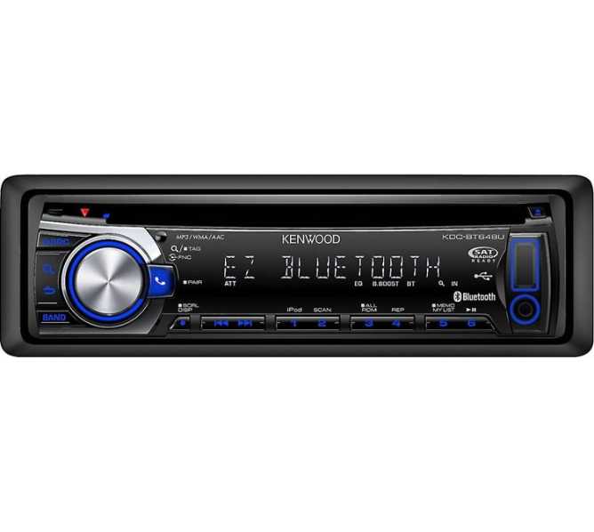 KENWOOD KDC-BT648U AM/FM CD Receiver #5769