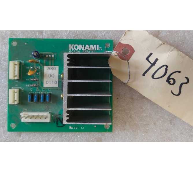 KONAMI Arcade Game SOUND AMP Board #GOA30 (4065) 