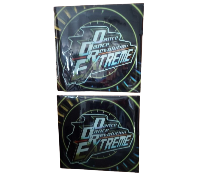KONAMI BEMANI DANCE DANCE REVOLUTION EXTREME Arcade Game DECALS (2586)