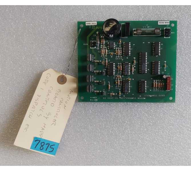 KONAMI CODE 1 DISPATCH + Others Arcade Game MOTOR CONTROLLER Board #50-2000-00 (7875) 