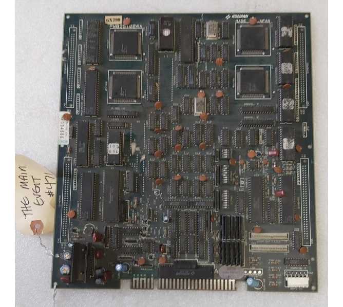 KONAMI THE MAIN EVENT Arcade Game Board #471