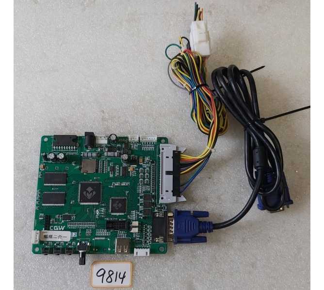 Kalkomat GO GO PONY Kiddie Arcade Ride Board w Wiring