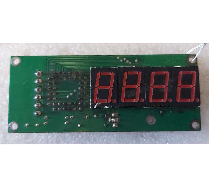 LAI STACKER Arcade Game 4 DIGIT DISPLAY Board #BA2601 (9842)