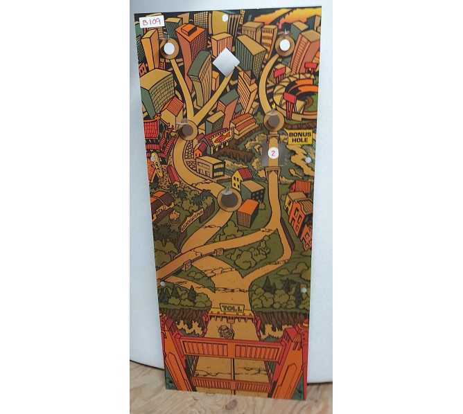 LAZER-TRON AFTERSHOCK Arcade Game Playfield (B109) 