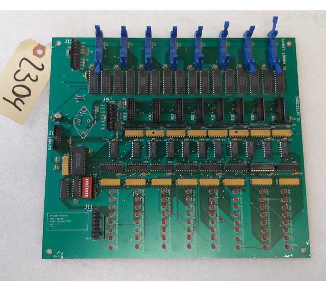 LAZER-TRON FLIPZ Ticket Redemption Arcade Game Board #100148 (2304)