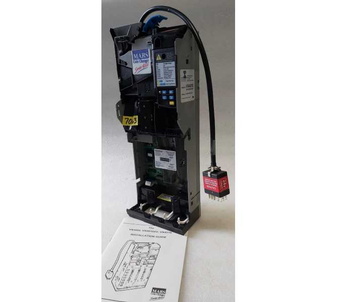 MARS MEI Series 4000 VN 4010 4 Tube 24V Micro Mech Coin Changer Acceptor Mechanism PN 184344003 (7063)