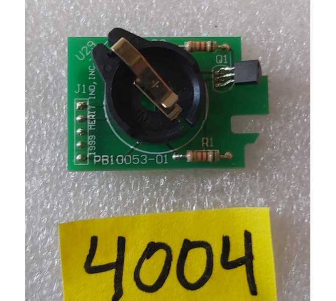 MERIT Megatouch BUTTON KEY HOLDER Board #PB10053-01 (4004)