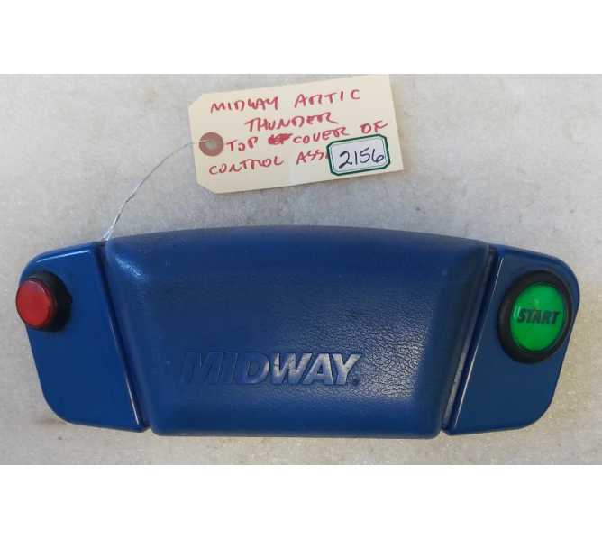 MIDWAY ARCTIC THUNDER Arcade Game CONTROL ASSEMBLY TOP SECTION #2156