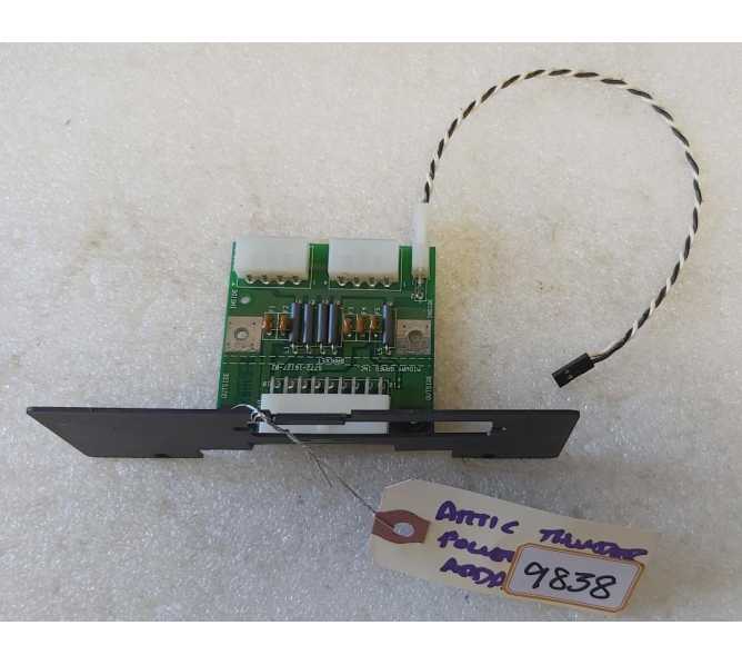 MIDWAY ARCTIC THUNDER Arcade Game POWER DISTRIBUTION ADAPTER Board #5772-16127-02 (9838) 