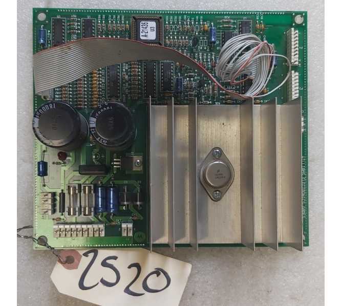 MIDWAY HYDRO THUNDER, CRUIS'N WORLD Arcade Game FEEDBACK DRIVER Board #5772-15096-03 (2520)