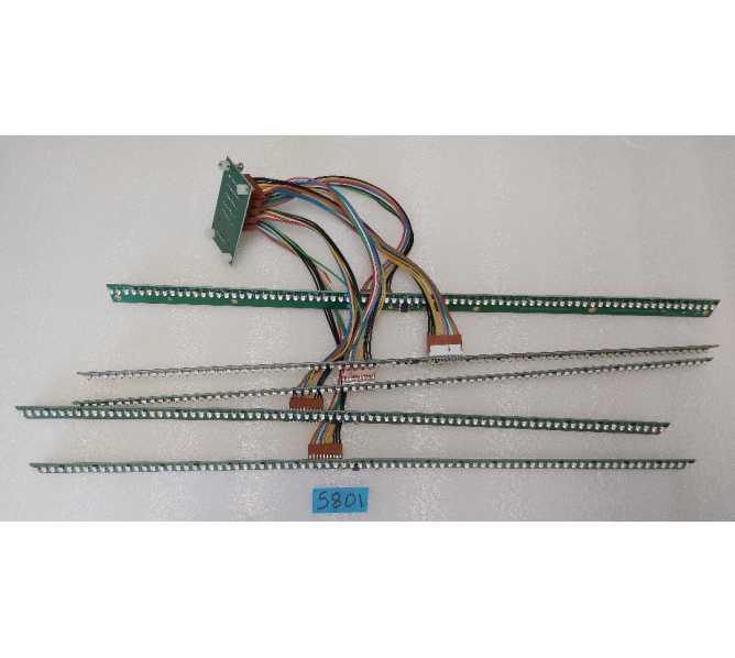 COASTAL SEA WOLF Arcade Game TORPEDO LIGHT BOARD PCB Lot #5801 