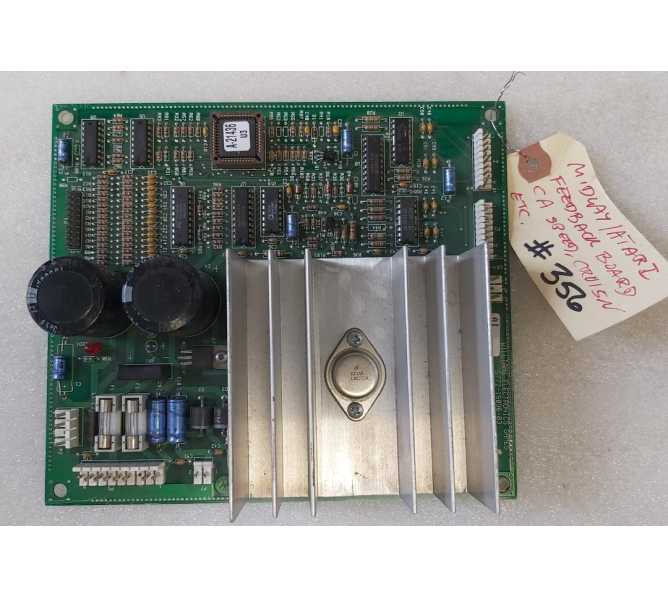 Midway Atari Arcade Game Steering Feedback Board #5772-15096-03 (356)