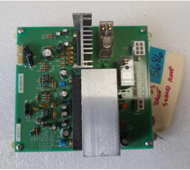 NAMCO CRISIS ZONE Arcade Machine Game PCB Printed Circuit SOUND AMP Board #5686 for sale
